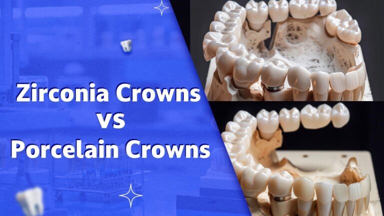 Porcelain vs zirconia crowns